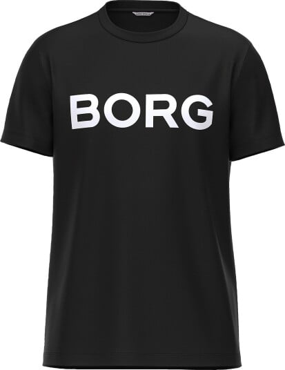 Björn Borg   T skjorte Borg Essential 3 T Shirt   Svart