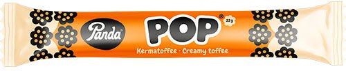 Panda POP Fylt Lakrisstang Karamellsmak 22 g Panda POP Fylt Lakrisstang Karamellsmak 22 g