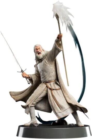 Weta Workshop The Lord Of The Rings Figures Of Fandom Pvc Statue Gandalf The White -