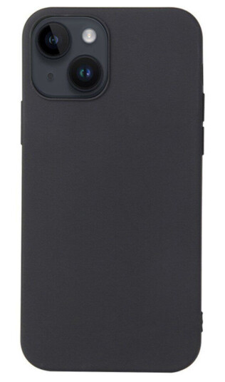 INCOVER iPhone 14 Fleksibelt Plastdeksel - Svart