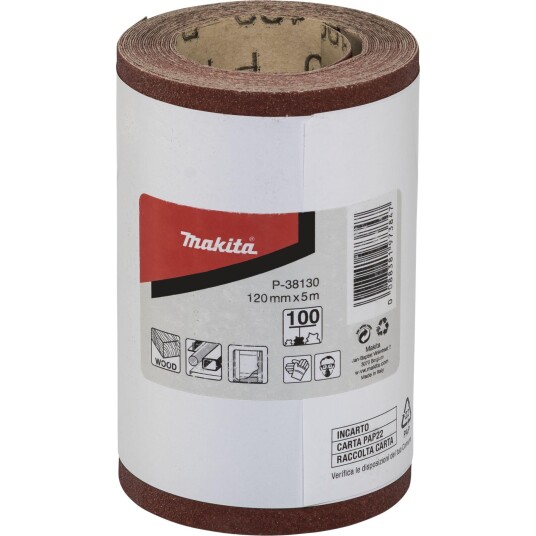 Makita Slipepapir Rull 120mmx5m K100