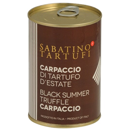 Trøffel Carpaccio 100% Sort Ds 400 g Trøffel Carpaccio 100% Sort Ds 400 g