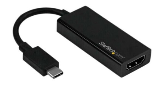 StarTech USB-C til HDMI Adapter 4K 60Hz - Sort Ekstern Videoadapter