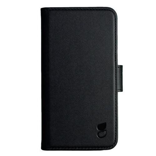 Gear Flip-Cover Lommebokdeksel til iPhone 8 med 3 Kortlommer Svart
