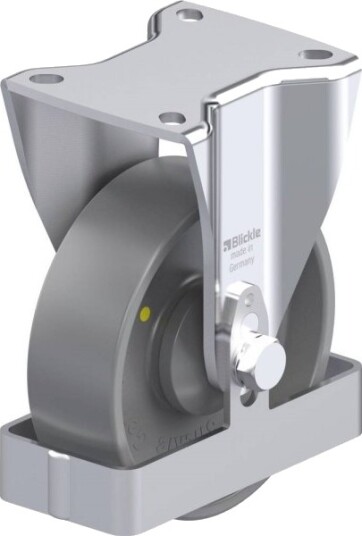 Blickle 939861 Bh-Po 125Ka-1-Els-Fs Fast Stålhjul 125 Mm, Maks. 300 Kg