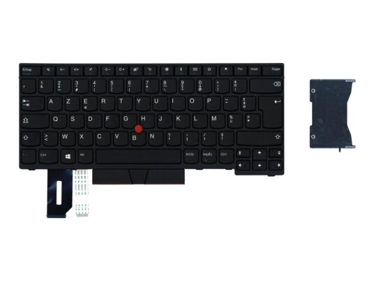 Lenovo - Erstatningstastatur For Bærbar Pc - Med Trackpoint, Ultranav - Fransk - For Thinkpad E48x E49x L380 L380 Yoga L390 L390 Yoga L480 L490 T480 T49x Lenovo - Erstatningstastatur For Bærbar Pc - Med Trackpoint, Ultranav - Fransk - For Thinkpad E48x E49x L380 L380 Yoga L390 L390 Yoga L480 L490 T480 T49x
