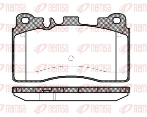 Bremseklosser REMSA 1454.00 Bremseklosser REMSA 1454.00