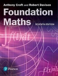 Foundation Maths Av Anthony Croft, Robert Davison