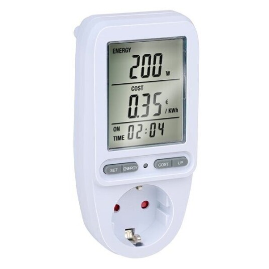 Grundig Energimåler for vegguttak Grundig Energimåler for vegguttak
