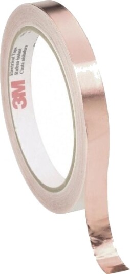 3M Kobberfolie L X B 16,5 M X 12 Mm Kobber Astm D 1000 Scotch 1181 Skjermingsbånd – 1 Rull Fe510052791