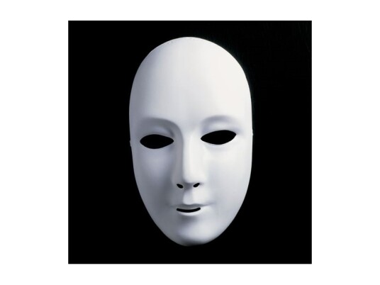 Festartikel Müller Gmbh Hvid Maske Dame