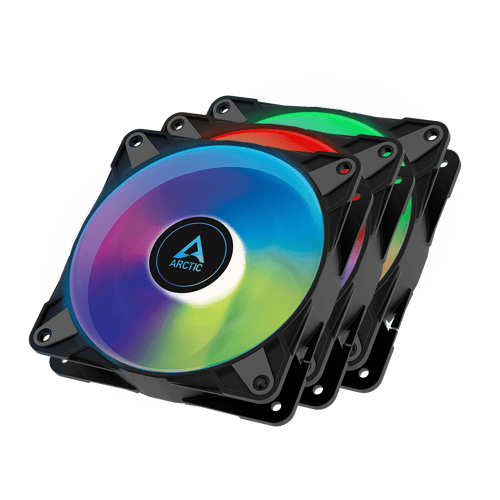Arctic P12 Pwm Pst A-rgb 0db 3-pack 120 Mm Arctic P12 Pwm Pst A-rgb 0db 3-pack 120 Mm