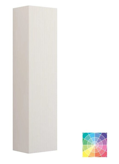 Dansani Calidris Rillet Høyskap 1 dør D30cm NCS Farge / Høyre Hengslet