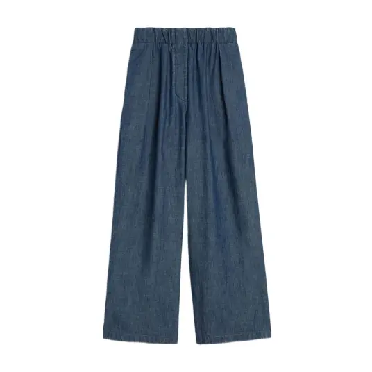 Jil Sander Dame Bukser Blå S,