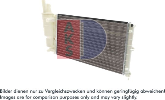 AKS DASIS 081350N Radiator motorkjøling