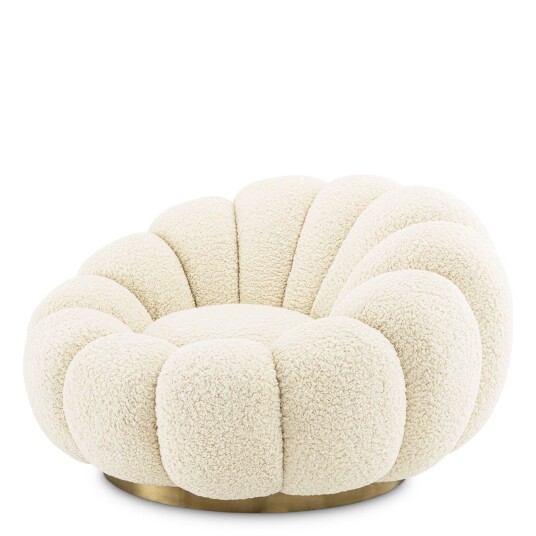 Mello swivel lenestol faux shearling Mello swivel lenestol faux shearling