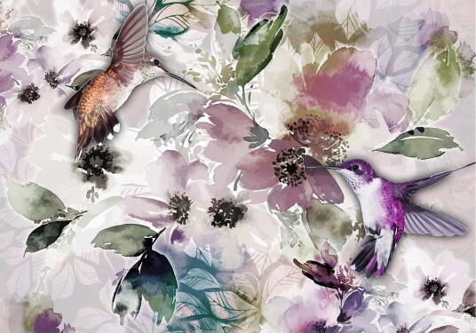 Fototapet Nature In Watercolor 300x210 - Artgeist sp. z o. o.
