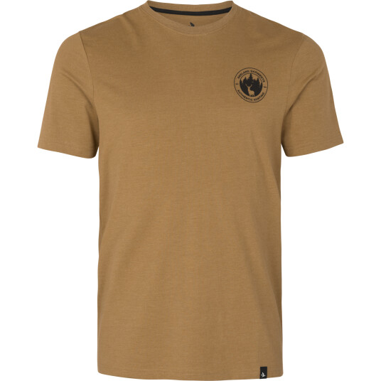 Seeland Saker T-Shirt Antique Bronze Melange XL, Antique Bronze Melange