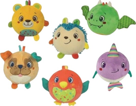 Clementoni Squeeze & Roll Soft Animals