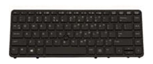 HP DualPoint - Tastatur - Svart