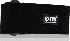 Ortho movement Elbow Strap, albuestropp, unisex Black One Size