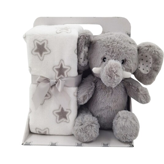 CarloBaby  Teppe Elefant Grå