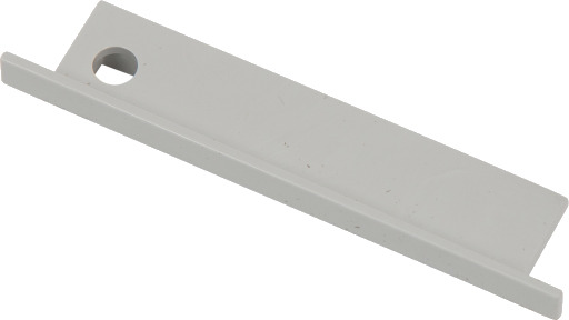 Ansell Lighting endestykke med hull 66,1x12,5 mm aluminium