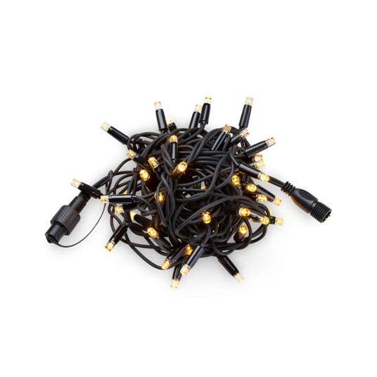 Utbygging Led slynge 50 lys 5,2 meter Svart Utbygging Led slynge 50 lys 5,2 meter Svart