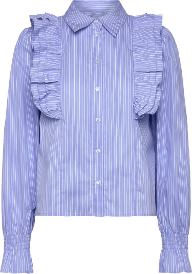 Noella LUCINA BLOUSE BLUE WHITE STRIPE