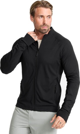 RevolutionRace Herre > Overdeler > Langermede skjorter Paragon Full zip Jacket Herre Black Størrelse:4XL