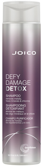 Joico Defy Damage Detox Shampoo 300 ml - Dybderensende Hårpleie Joico Defy Damage Detox Shampoo 300 ml - Dybderensende Hårpleie