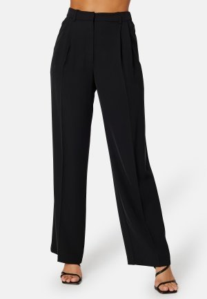 BUBBLEROOM Denice wide suit pants Black 34