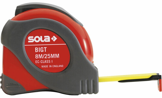 Sola BIGT8 Målebånd 8m x 25mm Sola BIGT8 Målebånd 8m x 25mm