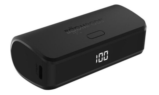 Boompods Power Boom, 5000 Mah, Lithium-Ion (Li-Ion), Sort Boompods Power Boom, 5000 Mah, Lithium-Ion (Li-Ion), Sort