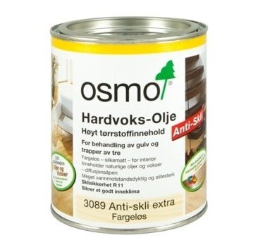 Osmo Anti Skli Hardvoksolje 3089 R11 SilkeMatt 0,75 liter