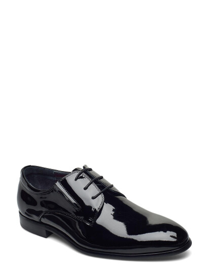 TGA by Ahler Patent Derby Shoe - Black - 44 TGA by Ahler Patent Derby Shoe - Black - 44
