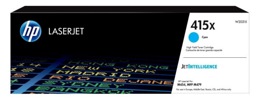 HP Toner 415X Cyan