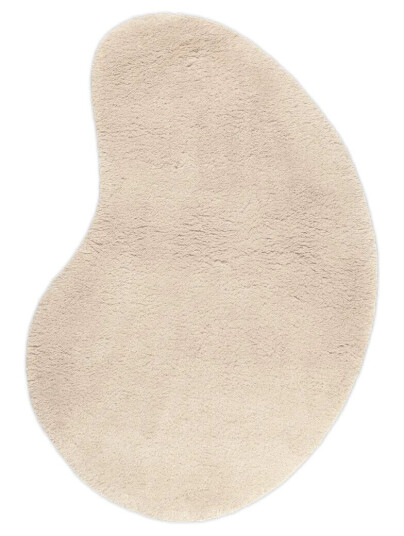 ferm LIVING Forma ullteppe 103 x 155 cm Offwhite