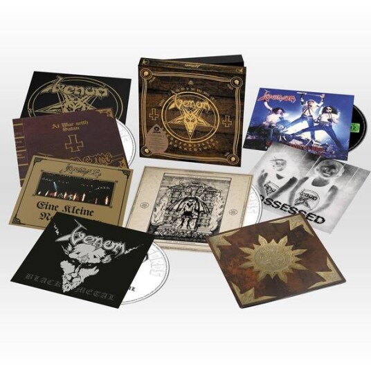 Venom In Nomine Satanas 5 Album Collection + Rarities & Live 6CD + DVD