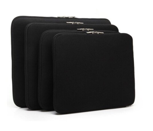 Neopren Sleeve Med Lynlås - Sort - 12" (310 X 230 Mm)