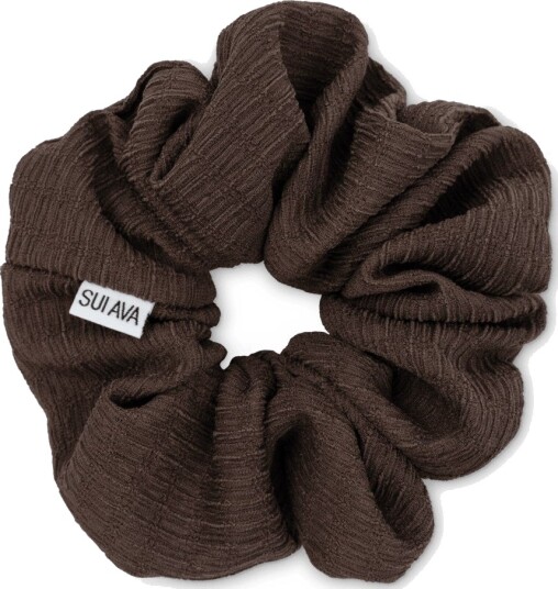 SUI AVA Ea Zig-Zag Scrunchie Chocolate SUI AVA Ea Zig-Zag Scrunchie Chocolate