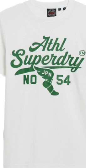 Superdry Herre Topper Hvit L,