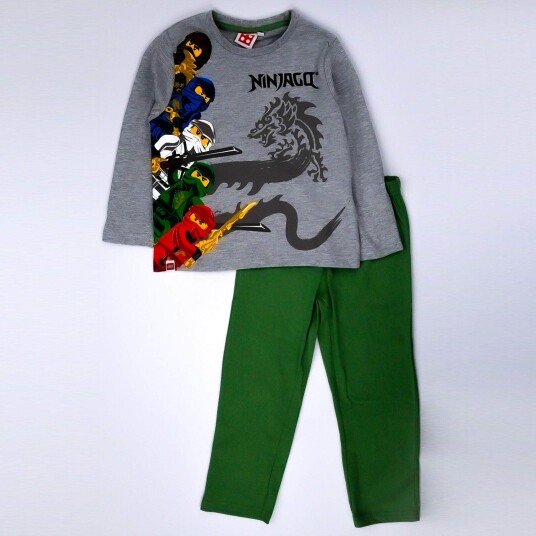 Ninjago Pysjamas - 98 / 3 år - Barn - Gutt/Jente - 93% bomull/7% polyester
