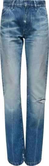 MM6 Maison Margiela Dame Jeans Blå W27, MM6 Maison Margiela Dame Jeans Blå W27,