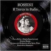 MediaTronixs Callas:Rossi-Lemeni:Gavazzeni : ROSSINI: Il Turco in Italia CD Pre-Owned