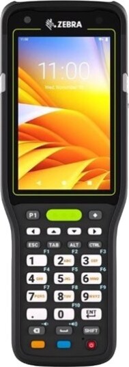 Zebra Mc3400 Datainnsamlingsterminal Robust Android 128 Gb Ufs Card 4" Farge 800 X 480 Baksidekamera + Frontkamera Strekkodeleser 2D Bildefremviser Usb Vert Microsd Spor Wi Fi 6E Bluetooth Nfc
