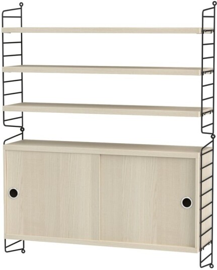 String stue ask & sort Kombinasjon I