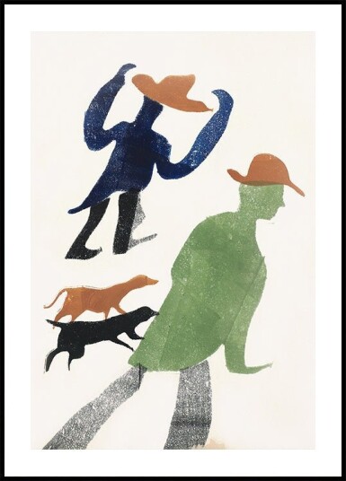 Cowboys Hot Printing Plakat Plakat / 21x30cm Cowboys Hot Printing Plakat Plakat / 21x30cm