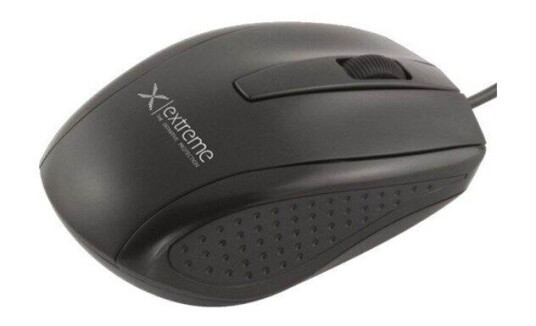 Esperanza Extreme XM110K mouse - Mus - Optisk - 3 knapper - Svart