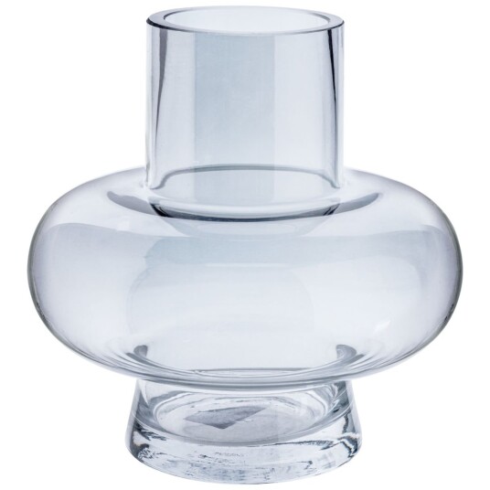 VEGA Glassvase Biserka; 17x17 cm (ØxH); Grå